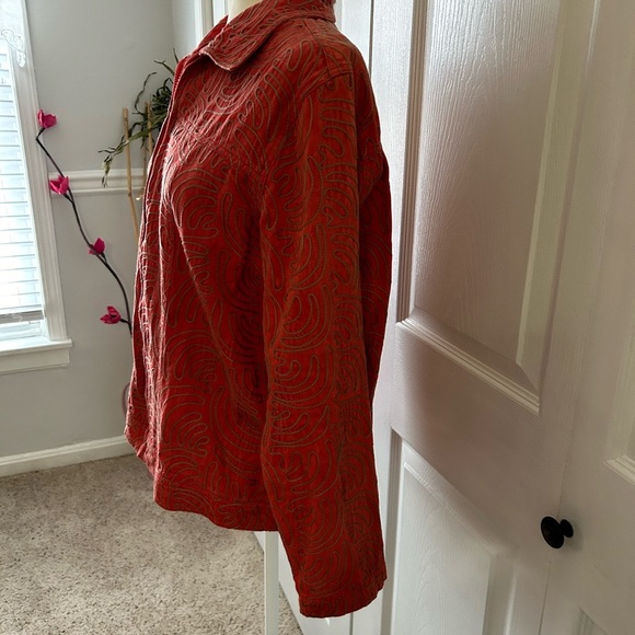 Tantrums jacket blazer woman size large coat - Picture 2 of 4